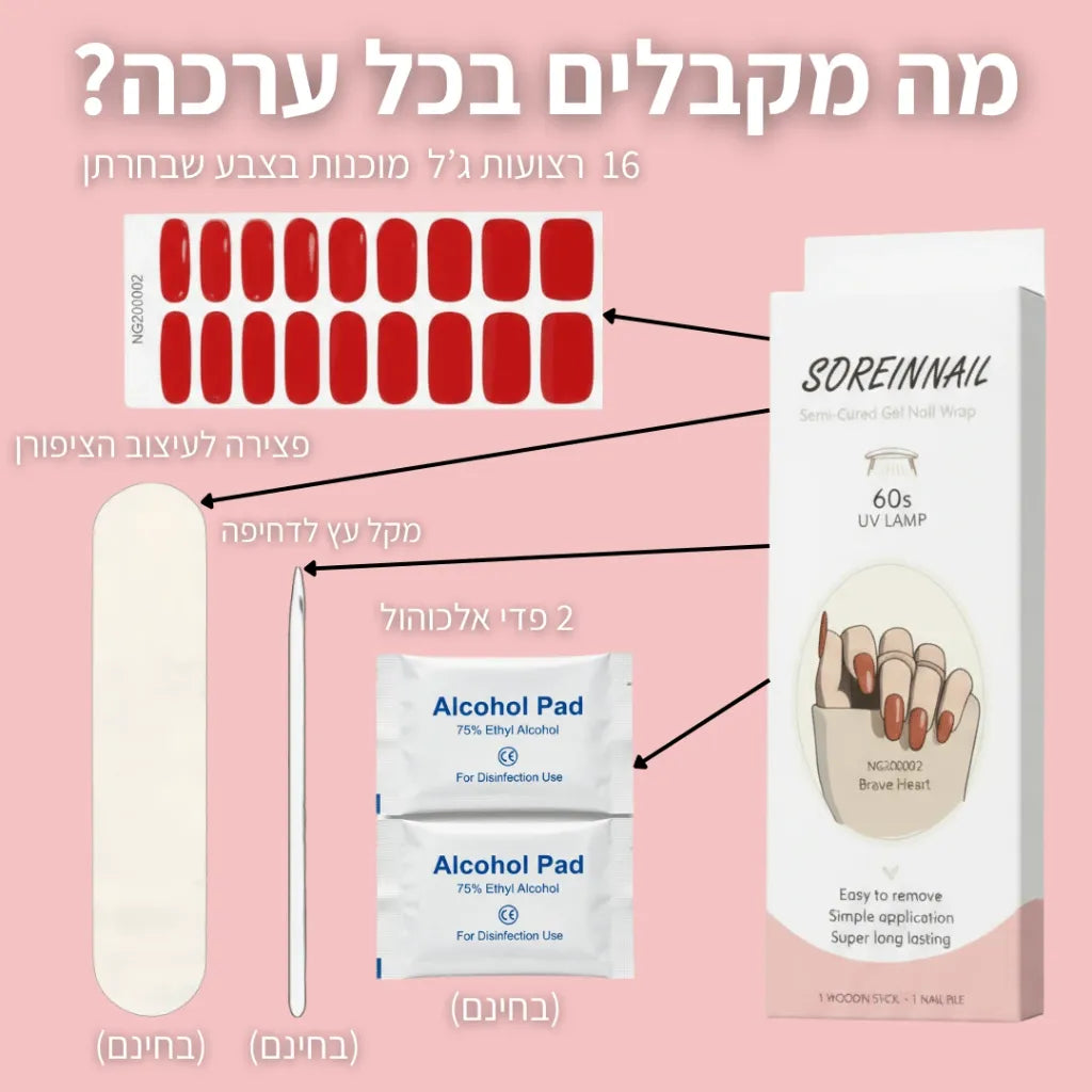 ג'ל תפוז ורוד