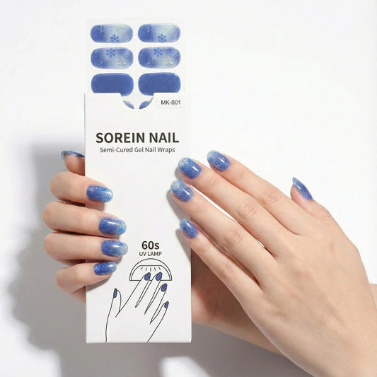 ג'ל כחול שלג