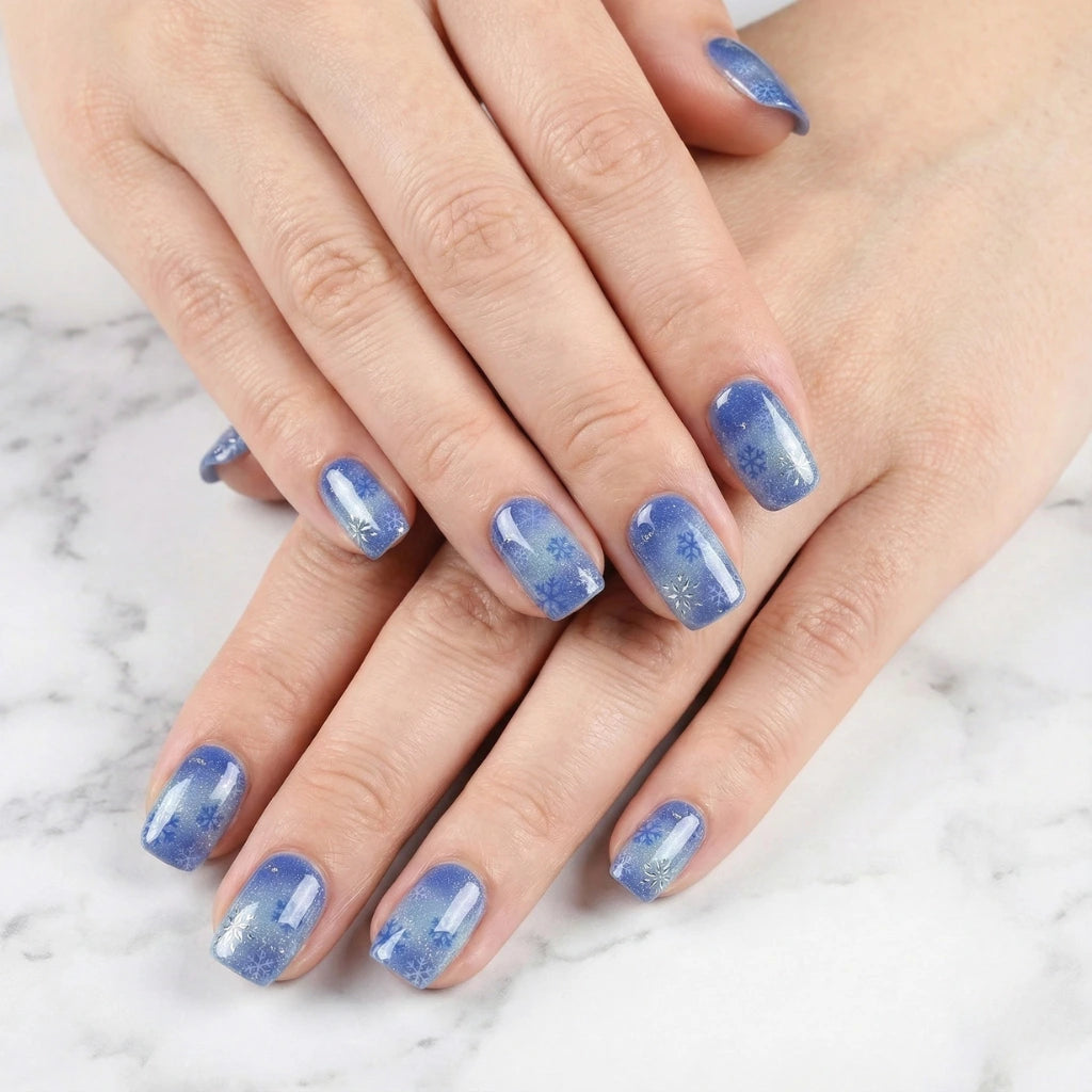 ג'ל כחול שלג