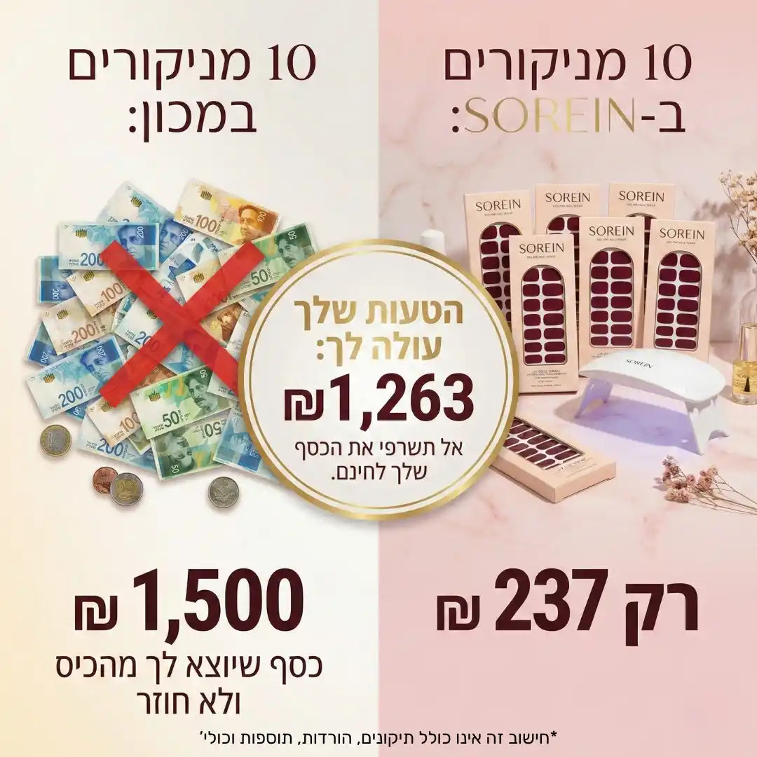 ציפורניים של מיליון דולר בכל מקום, בכל זמן.