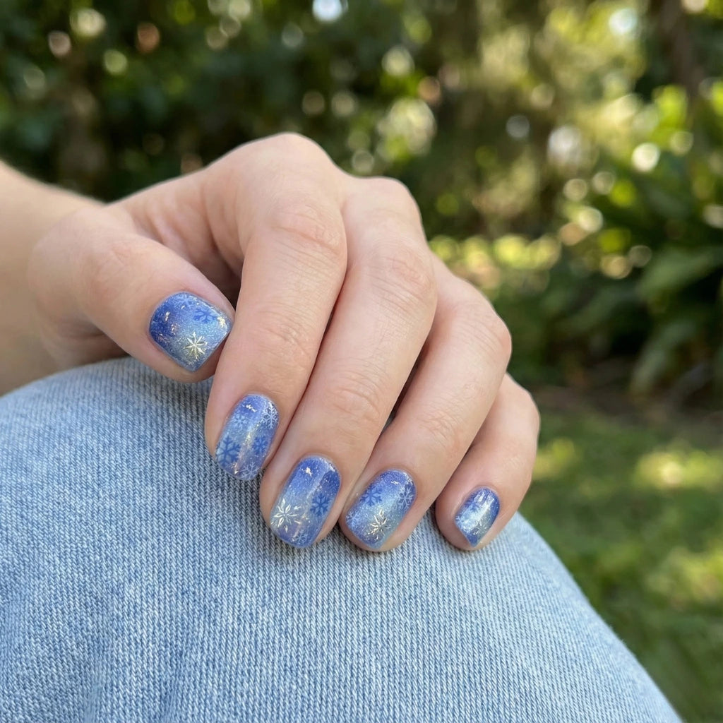 ג'ל כחול שלג