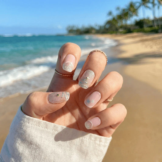 ג'ל ורוד נצנצים