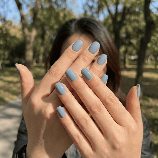 ג'ל כחול אפרפר