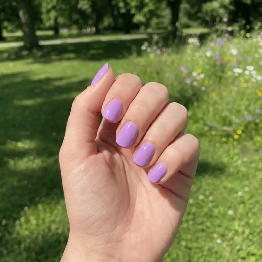 ג'ל סגול עדין