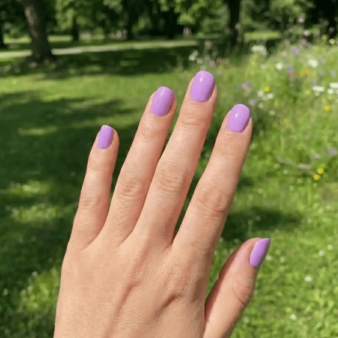 ג'ל סגול עדין