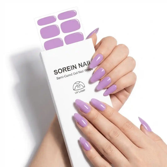 ג'ל סגול עדין