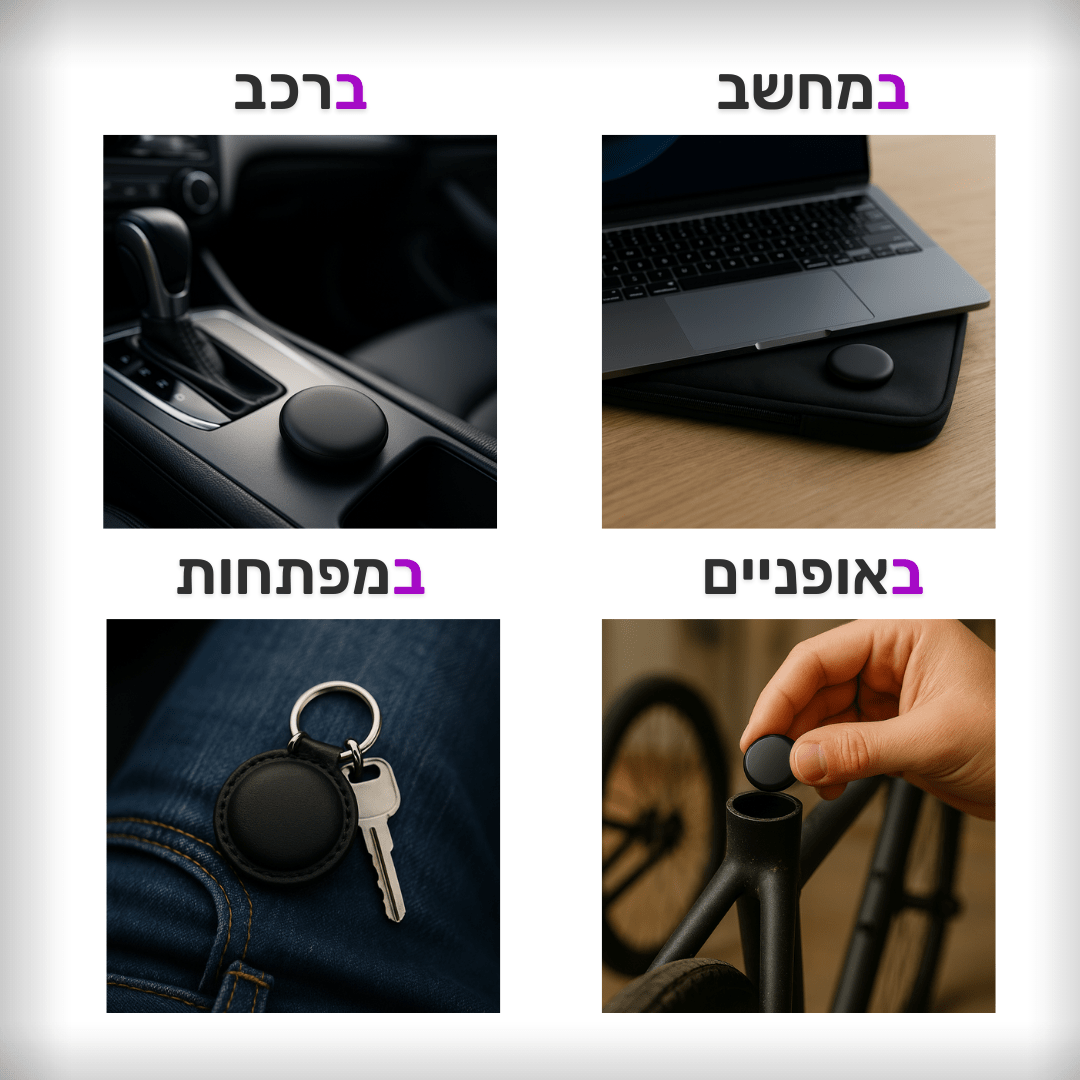 SafeTrackPro™ - מעקב נגד גניבת רכב