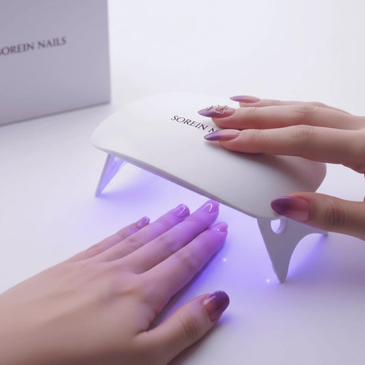 מנורת UV לייבוש מדבקות לק ג'ל