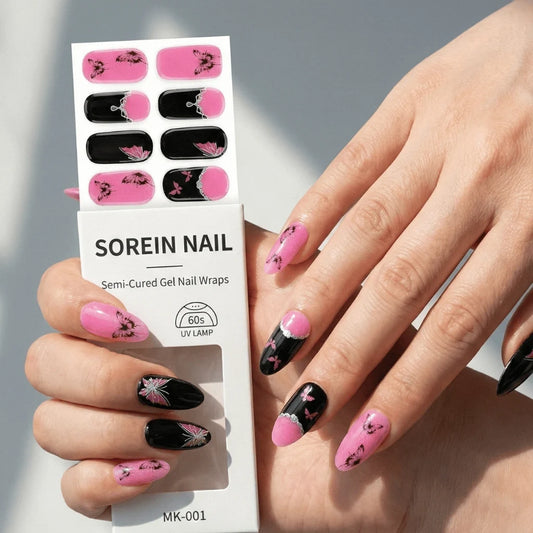 ג'ל ורוד־שחור פנטזיה