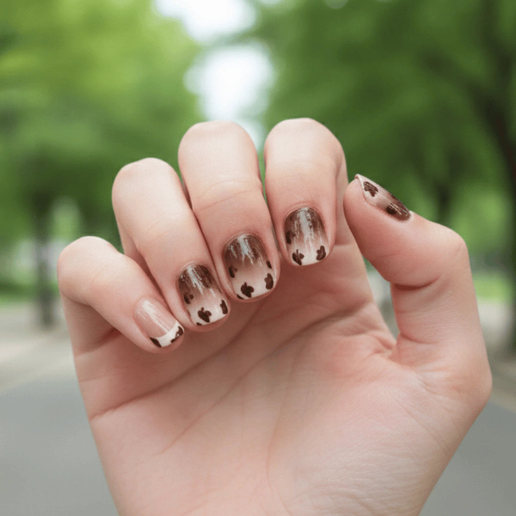 ג'ל מנומר חום