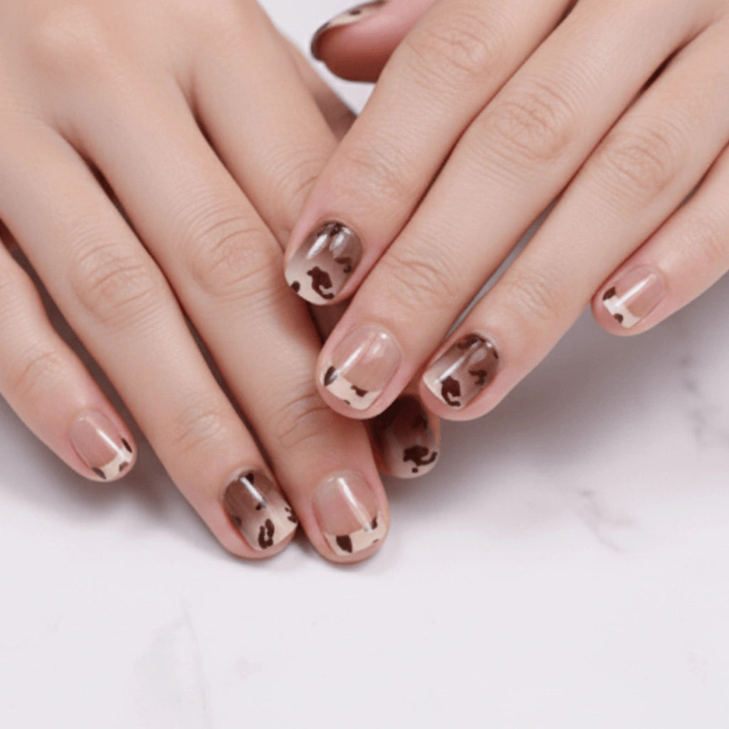 ג'ל מנומר חום