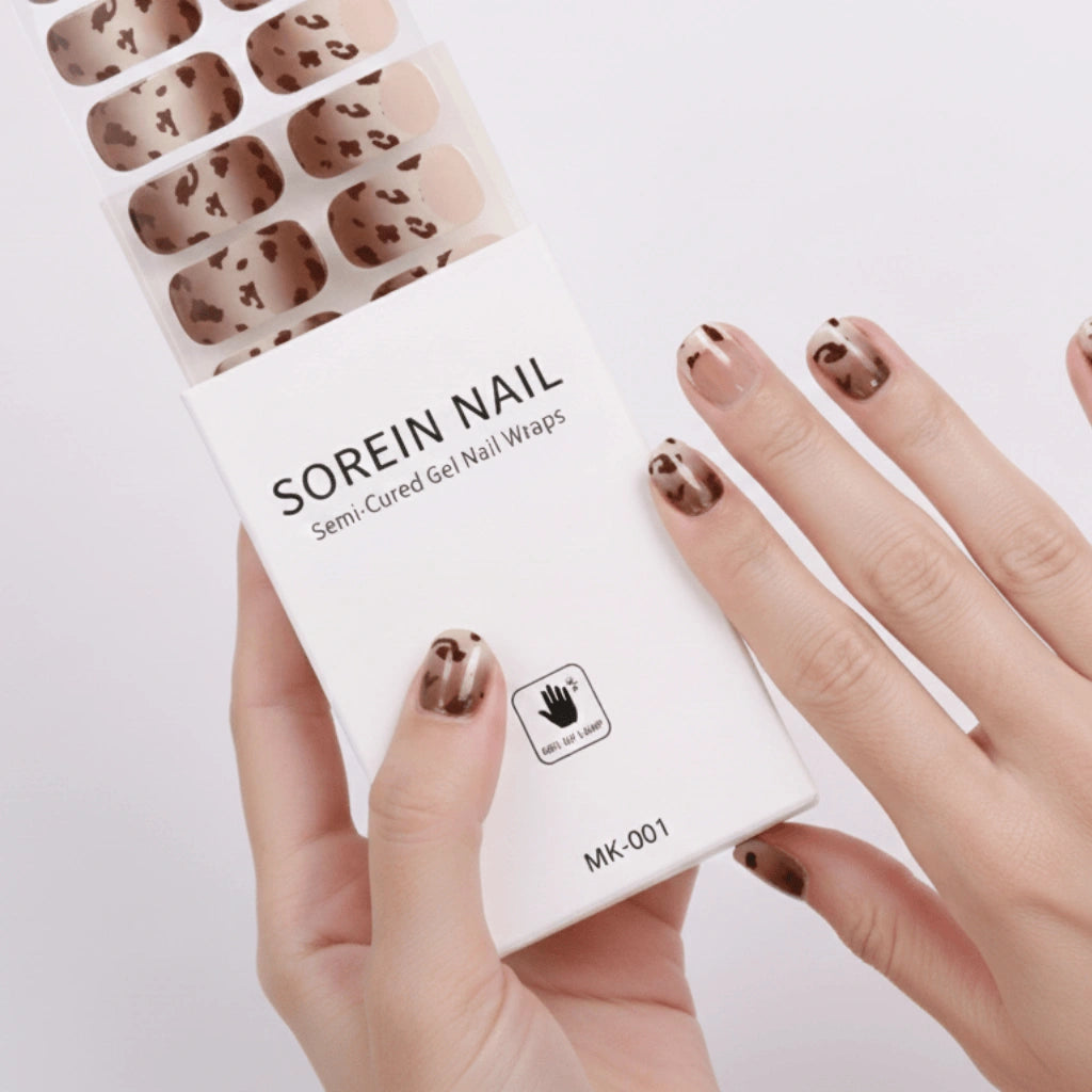 ג'ל מנומר חום