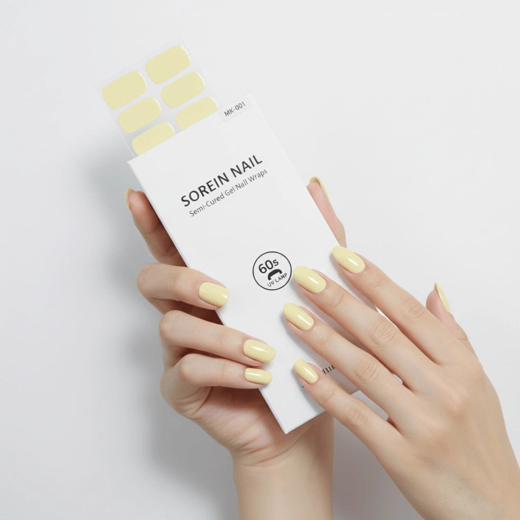 ג'ל צהוב ונילי